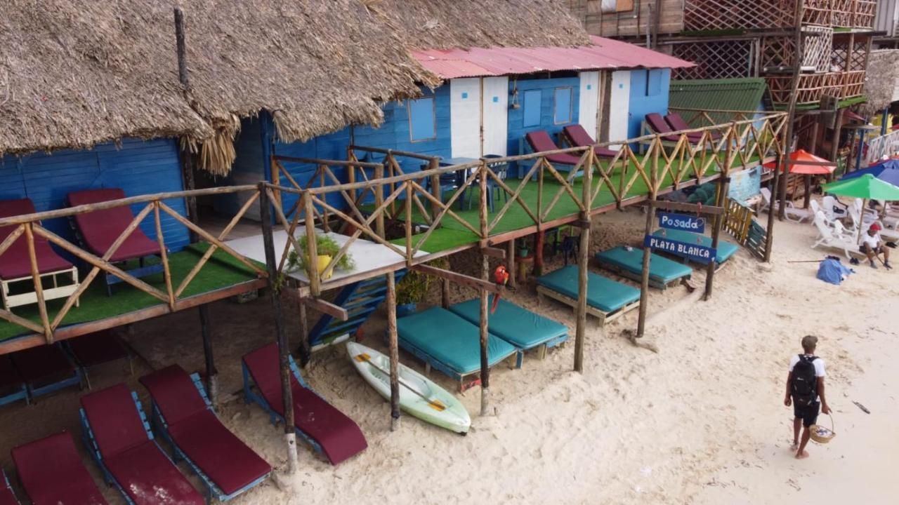 Hostal Playa Blanca Esterno foto