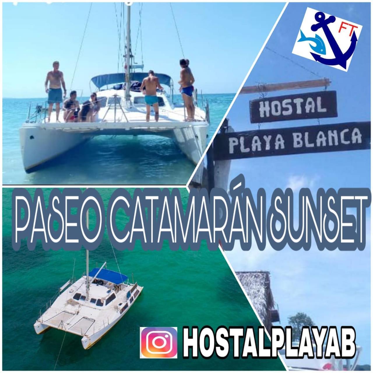Hostal Playa Blanca Esterno foto